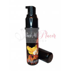 Lubricante Natural Touch Me comestible sabor Plátano