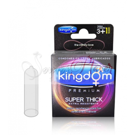 Preservativos Kingdom Super resistente