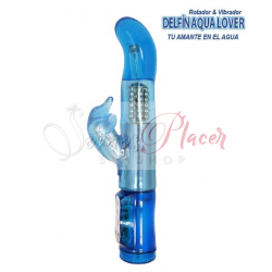 Rotador Delfin con estimulador clitorial